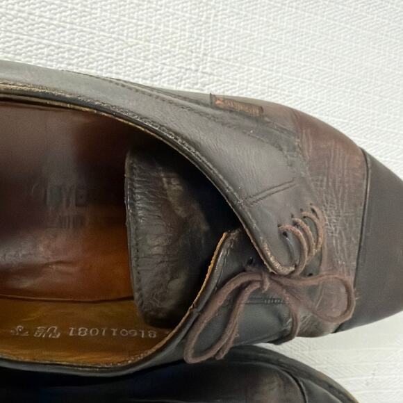 Mephisto Shoes Mens Size 8 Melchior Brown Leather Cap Toe Oxford Goodyear Welt main image 13